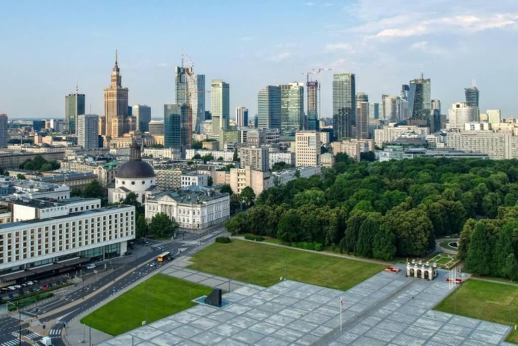 Super Apartament Sawa 2 Metro Wifi 500 Mbs Tv'50 Netflix Hbo Appletv+ Варшава Экстерьер фото